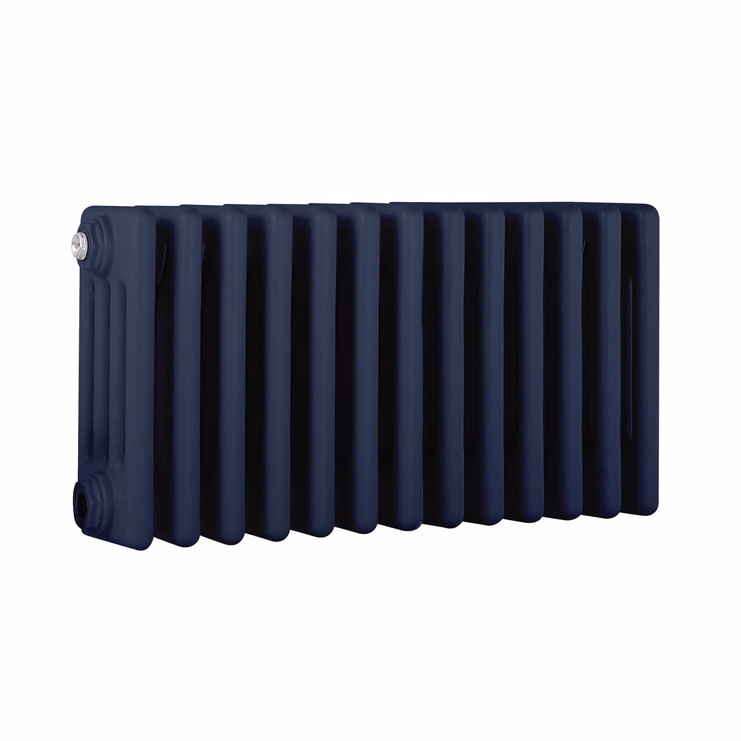 Radiatore Orizzontale a Colonne (4 Colonne) 300mm x 605mm - Blu (Deep Sea Blu) - Regent