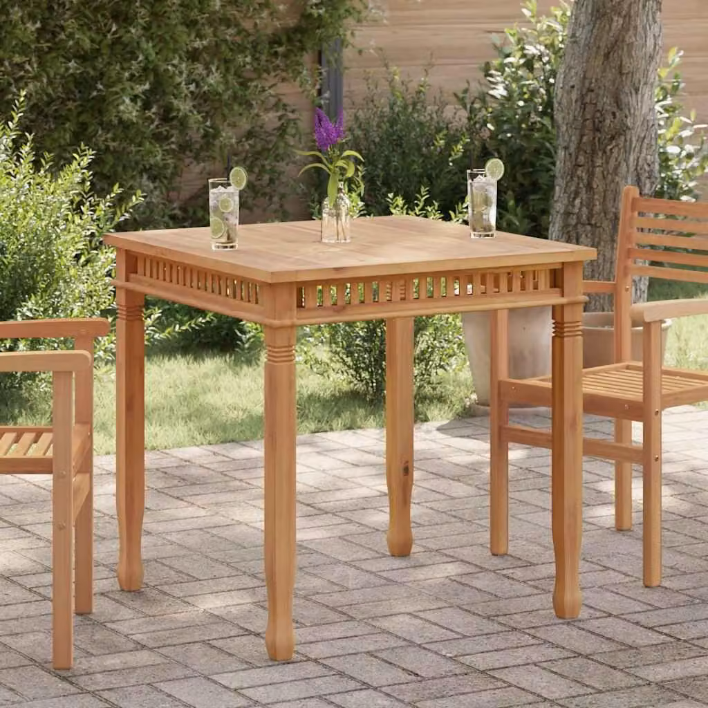 Maison Exclusive - Tavolo da giardino 80x80x80 cm in legno massello di teak