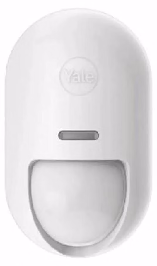 Yale Indoor Motion Sensor Infrared sensor Wireless Wall White