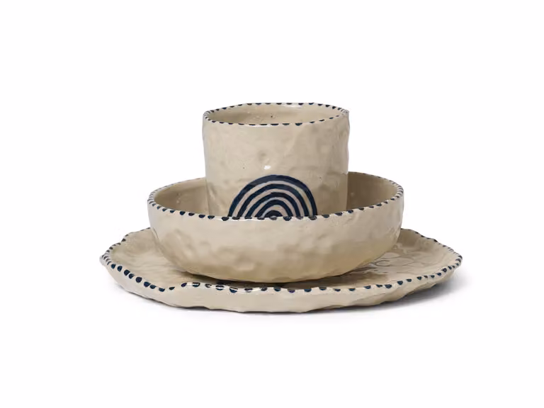 Naive Set di ceramica