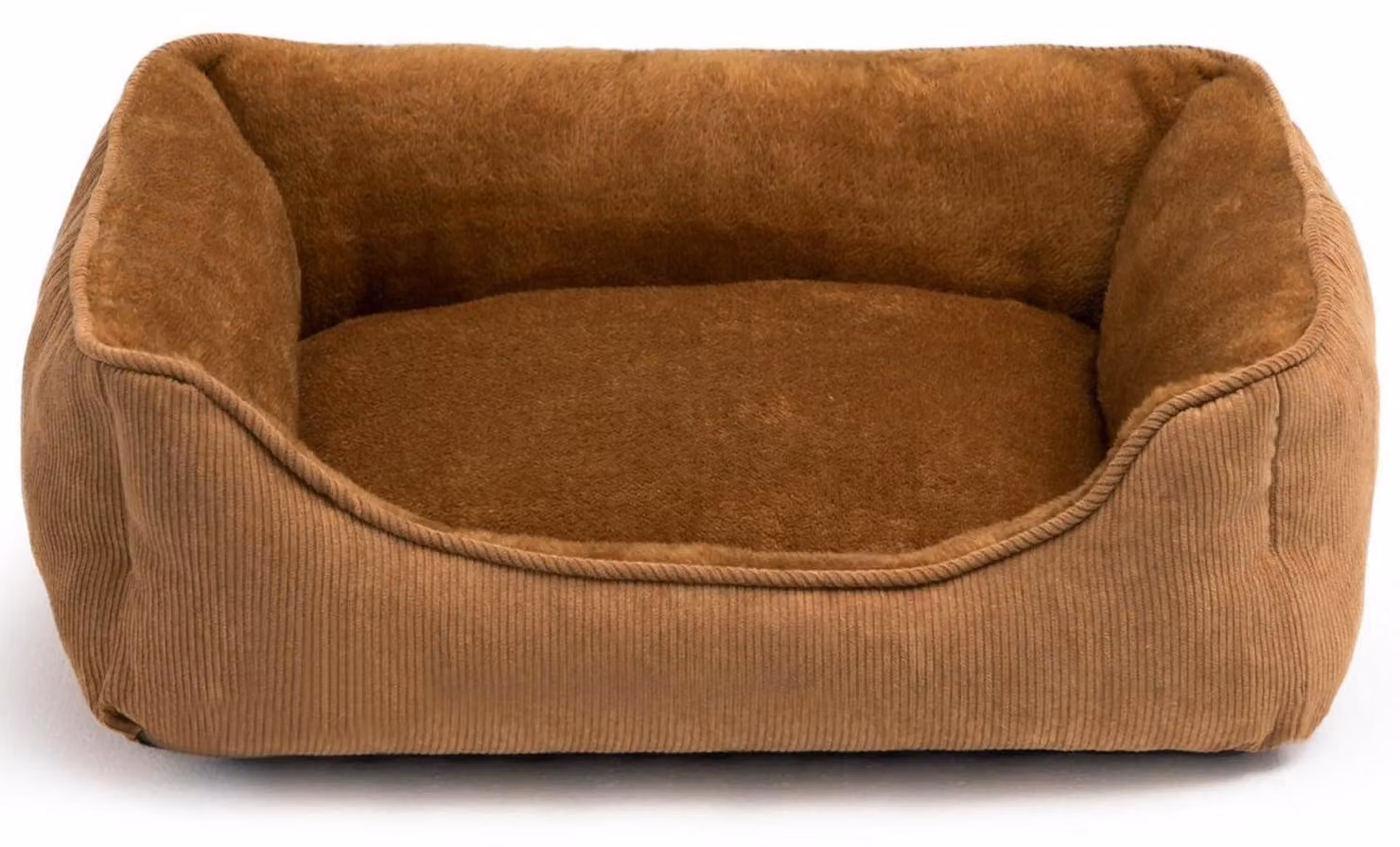 Cuccia per gatti, lettino per cani, cuccia per animali domestici, lettino morbido, colore marrone, dimensioni 50x45x15 cm