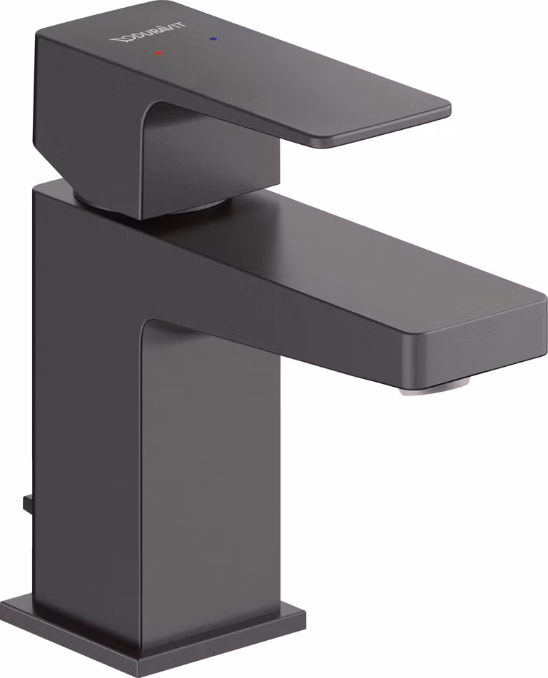 Duravit Manhattan Mitigeur monocommandé pour lavabo, saillie 95 mm, avec garniture découlement, MH1010001046, MH1010001046
