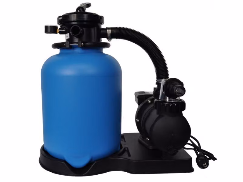 Sistema di filtraggio a sabbia ECO Ø 500 mm con pompa SPS-585 12m³/h fino a 65 m³ di piscina
