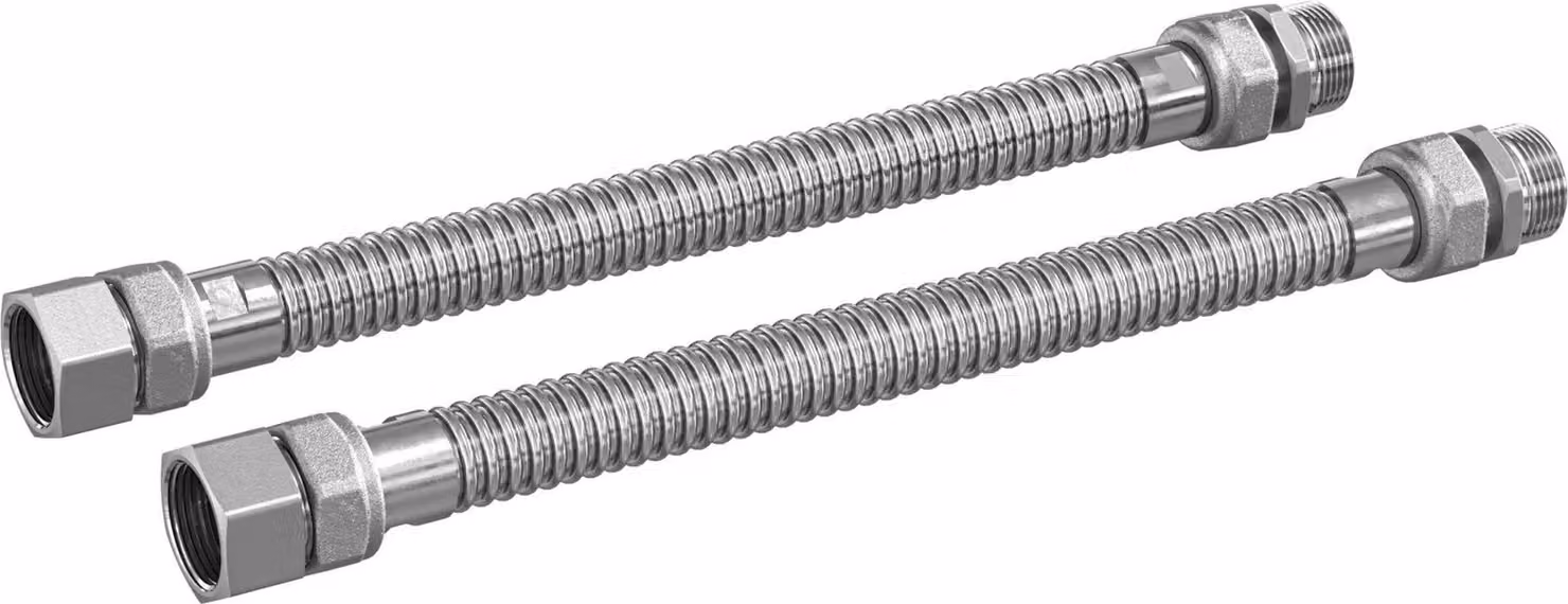 Tubo flessibile Danfoss Flexo DN15 308 mm per AB-QM 4,0, R 1/2 AG, ES, PN25 (2 pz.), 1 pz.