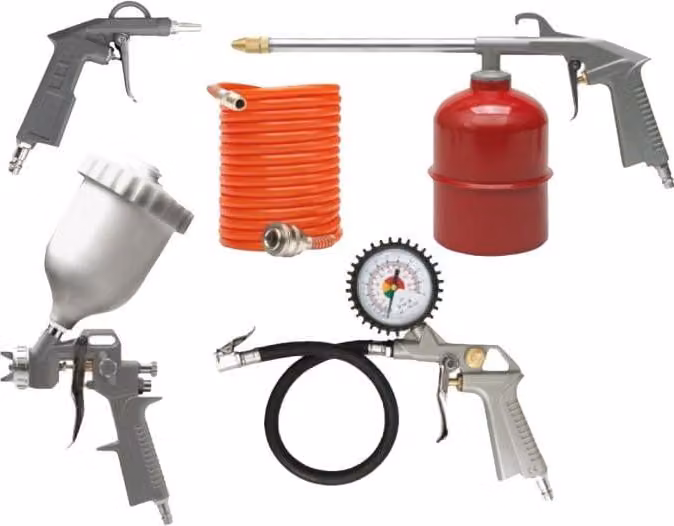 Awtools Set di utensili pneumatici 5 elementi.
