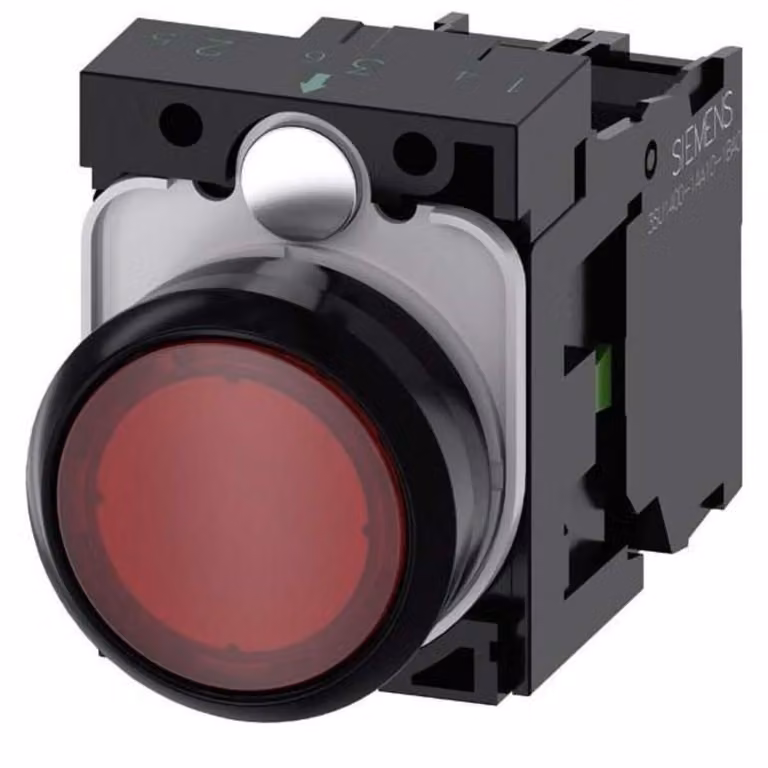 Pulsante Siemens Dig.Industr. 3SU1102-0AB20-1BA0 3SU11020AB201BA0