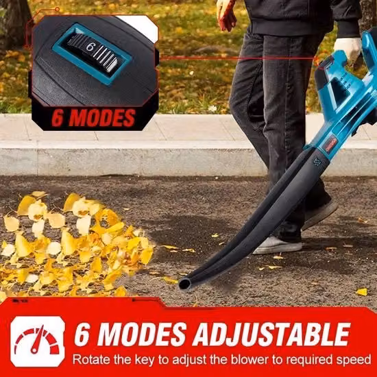 Accu Bladblazer - Bladblazer con batteria - 588vf 6 Rapporti di riduzione Draadloso Bladblazer Senza fili Blazer - Blazer aerea elettrica - 22900Mah Batteria Li-Ion - Veegmachine - Blazer per neve - Gli strumenti per giardinaggio