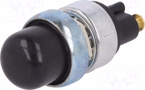1 interruttore a pulsante, funzione: OFF-(ON), 60A/12VDC, grado di protezione IP40, modello A2-19-14-A1, marca Stard, posizione: 2