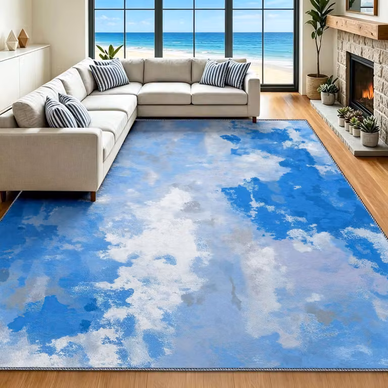 Tappeto moderno per soggiorno, 120 x 180 cm