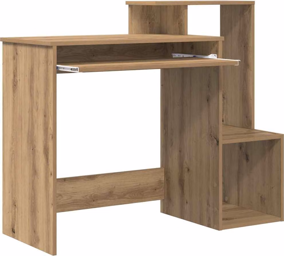 Scrivania con cassetto Rovere artigianale 106 x 41 x 88.5 cm