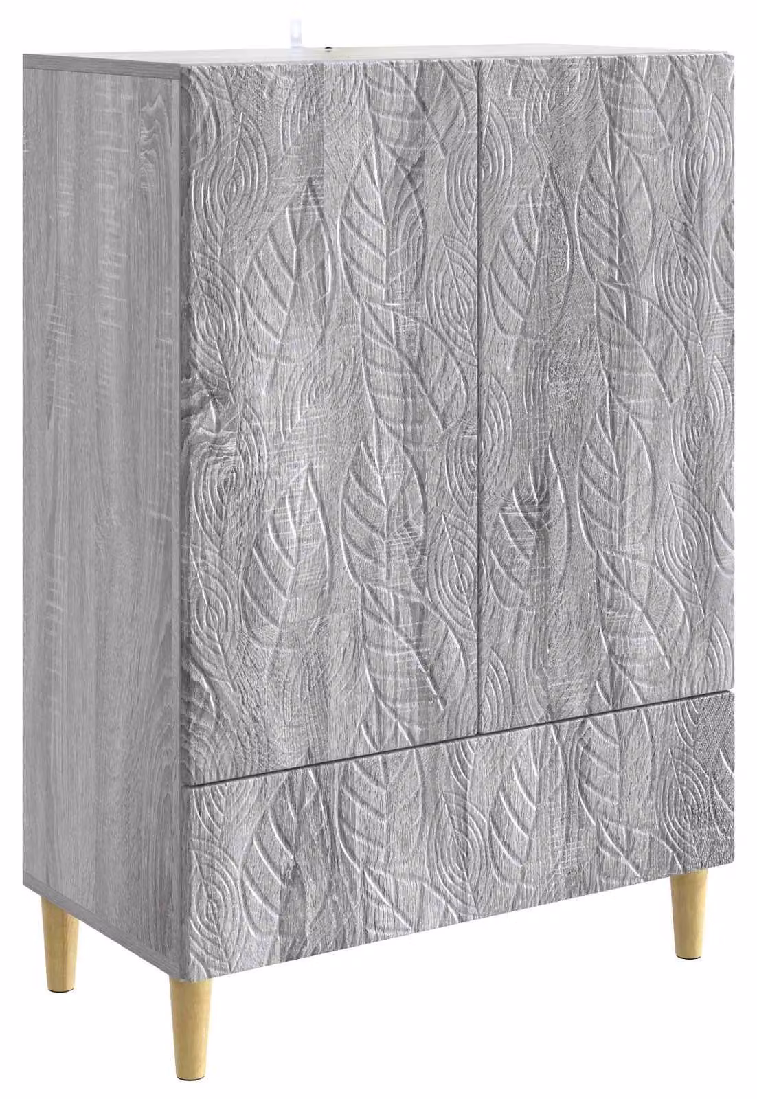 Credenza Sonoma grigio 66 x 34,5 x 95 cm Legno ingegnerizzato