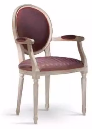 Stuhl 1 Sitzer Holz Luxus Mit Armlehnen Esszimmer Italienische Design
