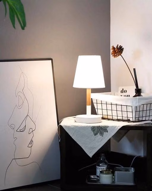 Lampada notturna per camera da letto - Sostenibile