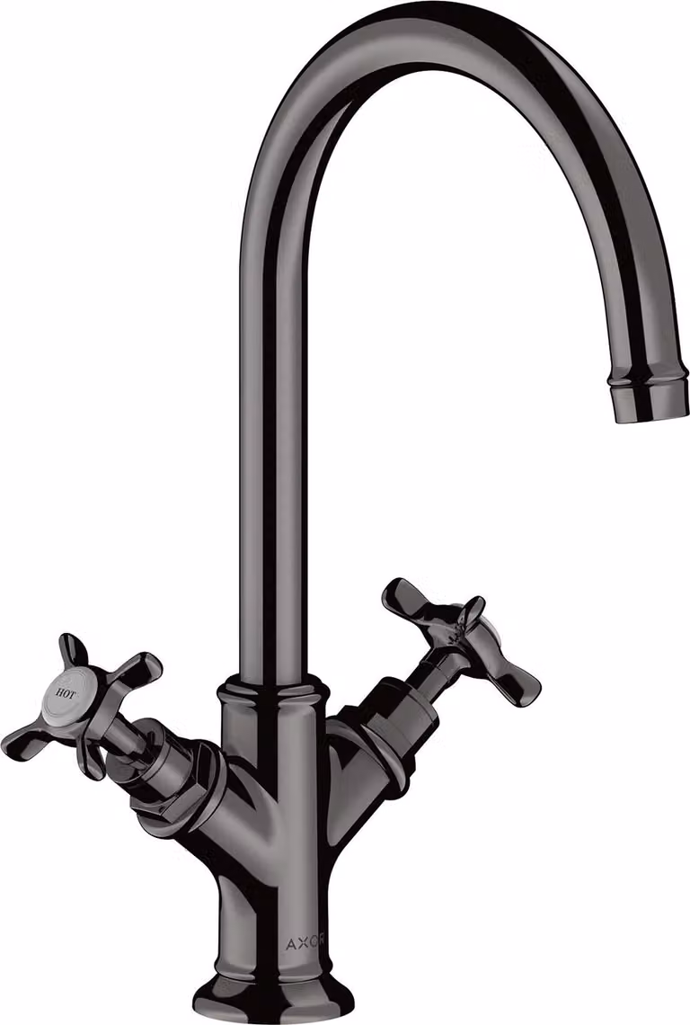 hansgrohe AXOR Montreux mitigeur lavabo à deux poignées 210, sans vidage escamotable, 16506330, 16506330