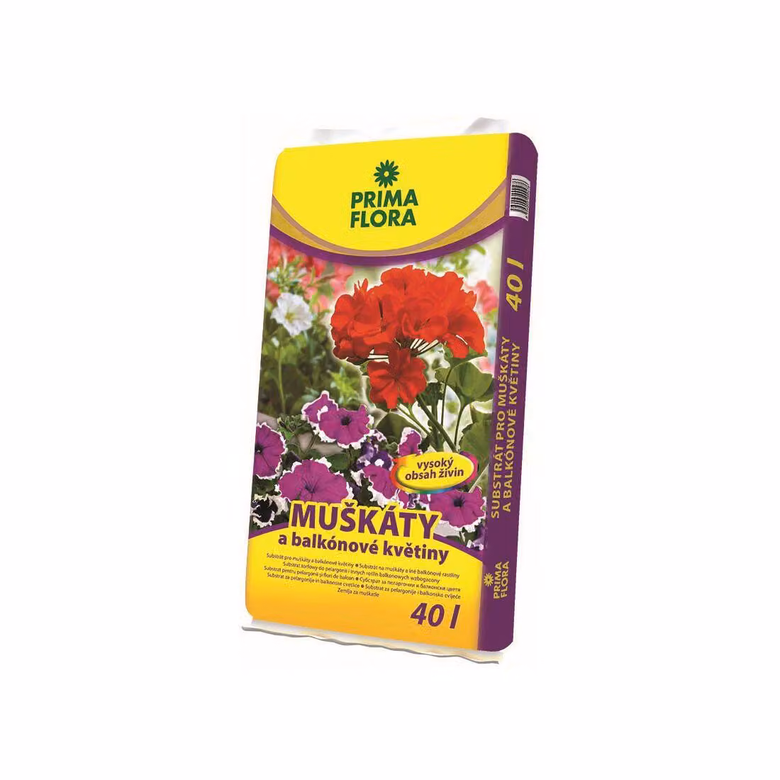 Prima Flora substrato per gerani 40l