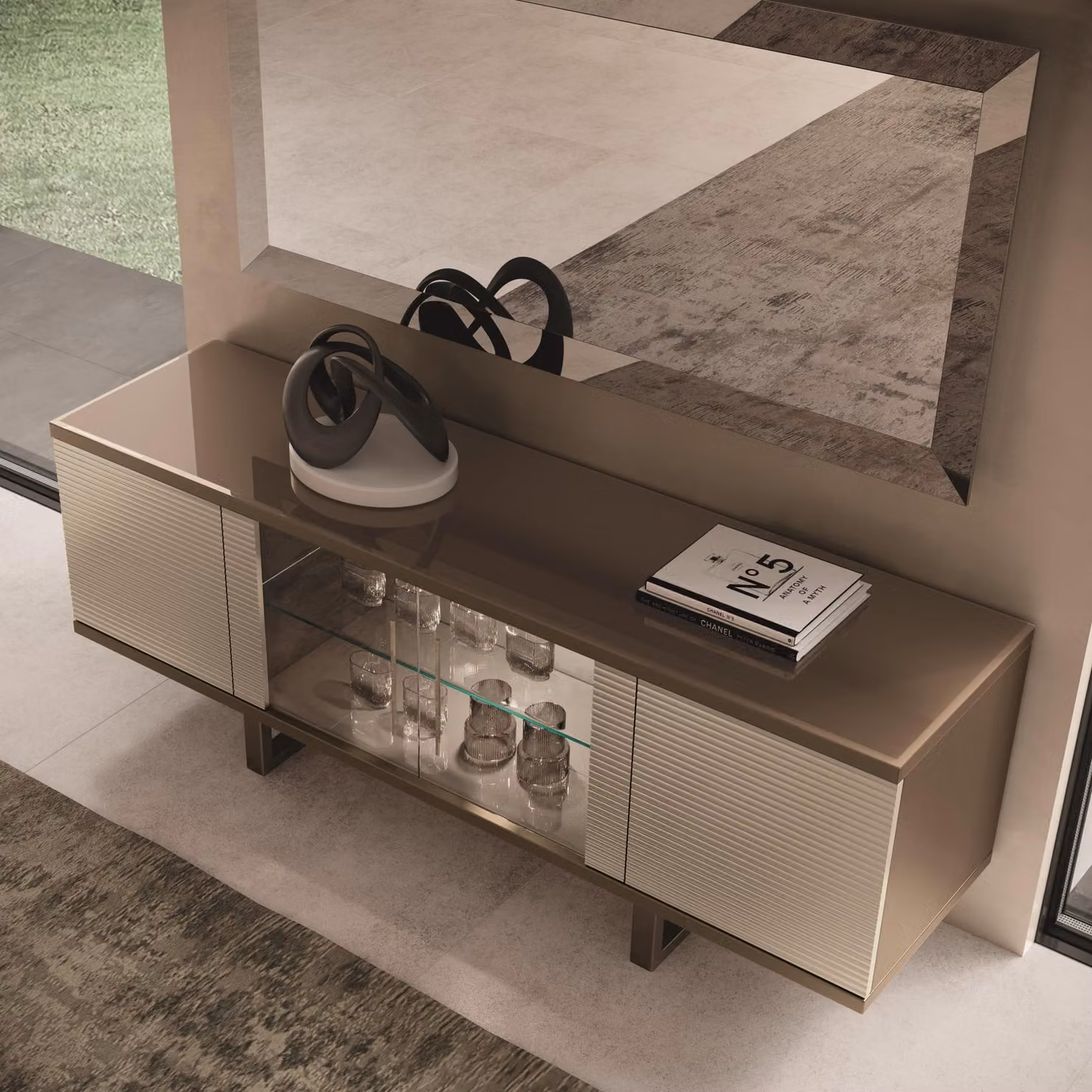 Credenza con ripiani – Per uno spazio aggiuntivo e un design moderno
