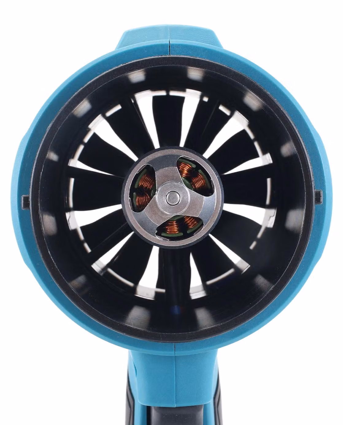 Soffiatore a batteria per foglie - Modello H28 con turbina - Motore brushless - 21 V - Portatile - Adatto per foglie e neve - Senza batteria e alimentatore