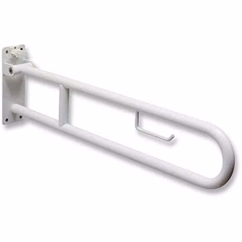 Barra di sostegno ribaltabile DH cm. 85 Bianco