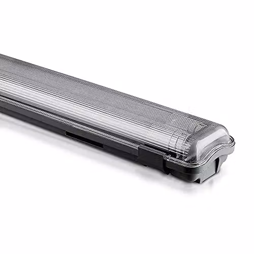 Plafoniera LED Doppia Impermeabile 36W 120cm 6400K IP65
