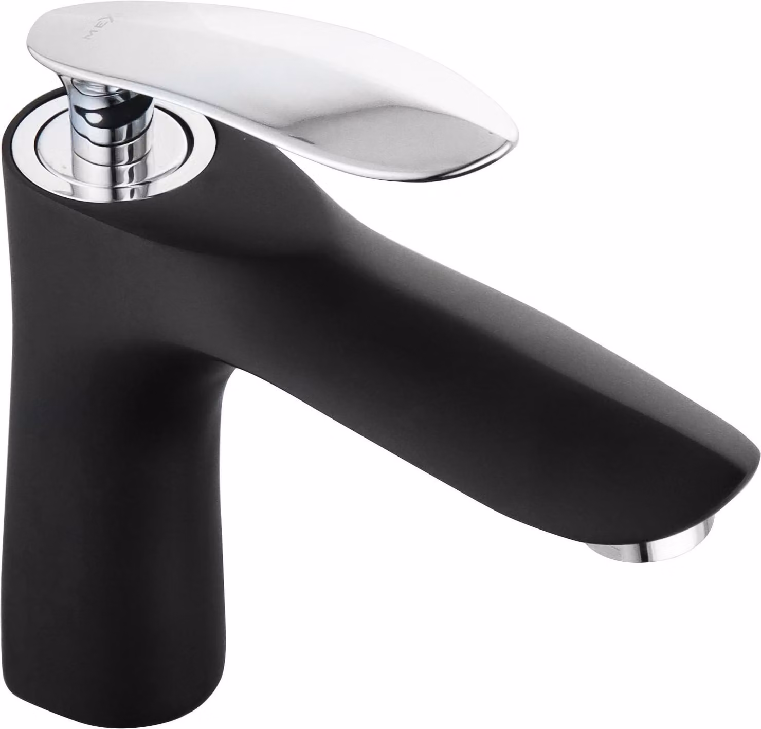 Mexen Lily rubinetto da lavabo, nero/cromo - 73600-17