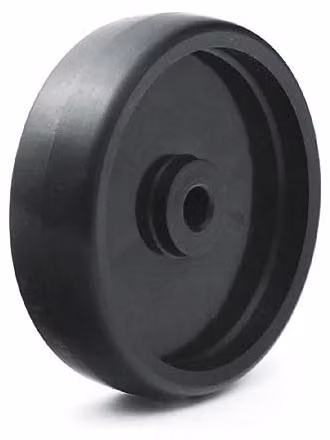 Ruota in plastica da 120 mm per tosaerba semovente, versione robusta