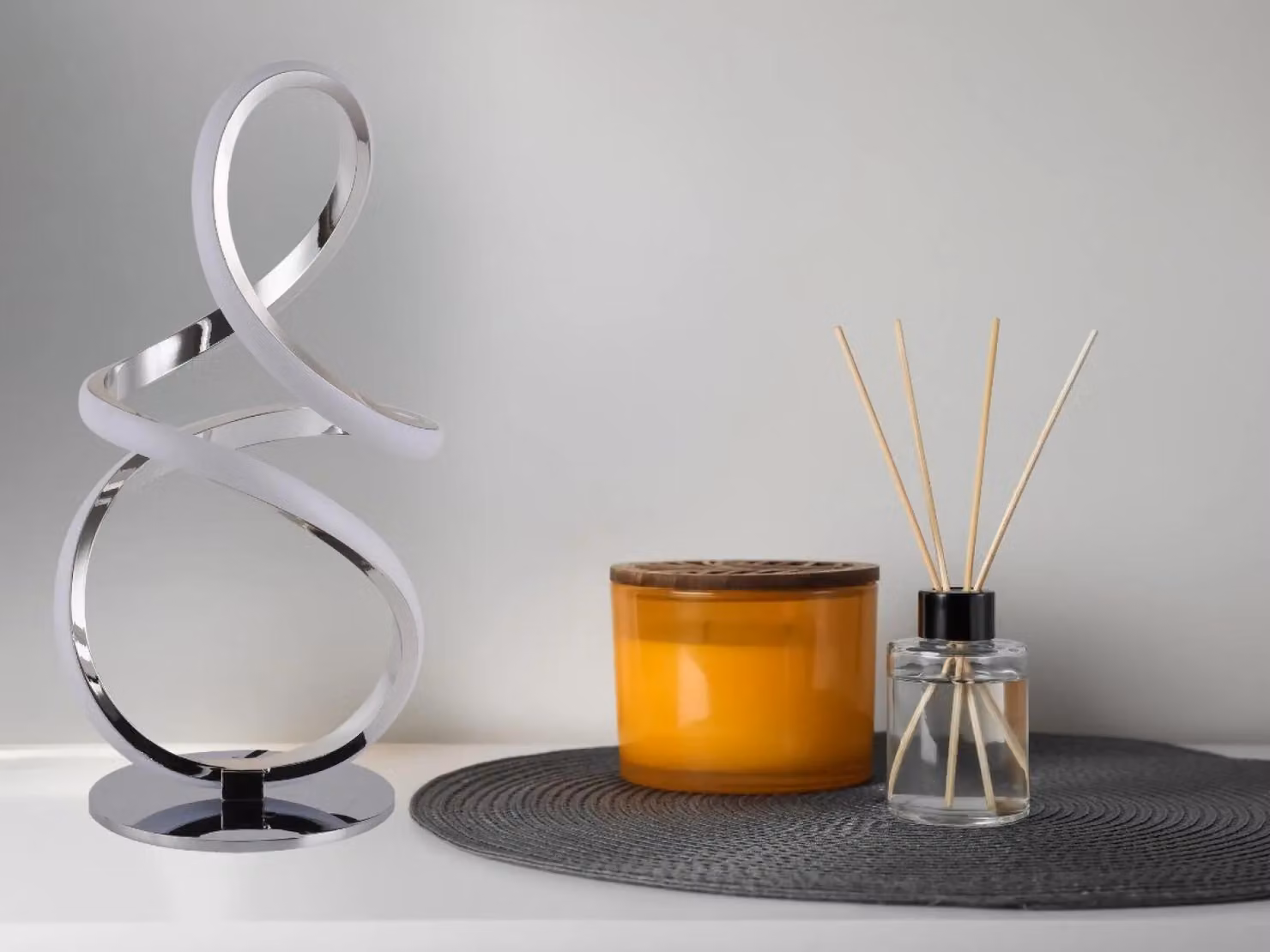 Lampada da tavolo LED NEDES, design, 28W - JT1305/CH
