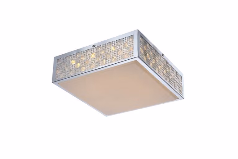 Plafoniera LED da soggiorno modello angolare 30 cm corridoio 41614