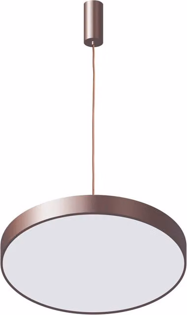 Sospensione Italux Orbital marrone LED 30W 4000K 40cm