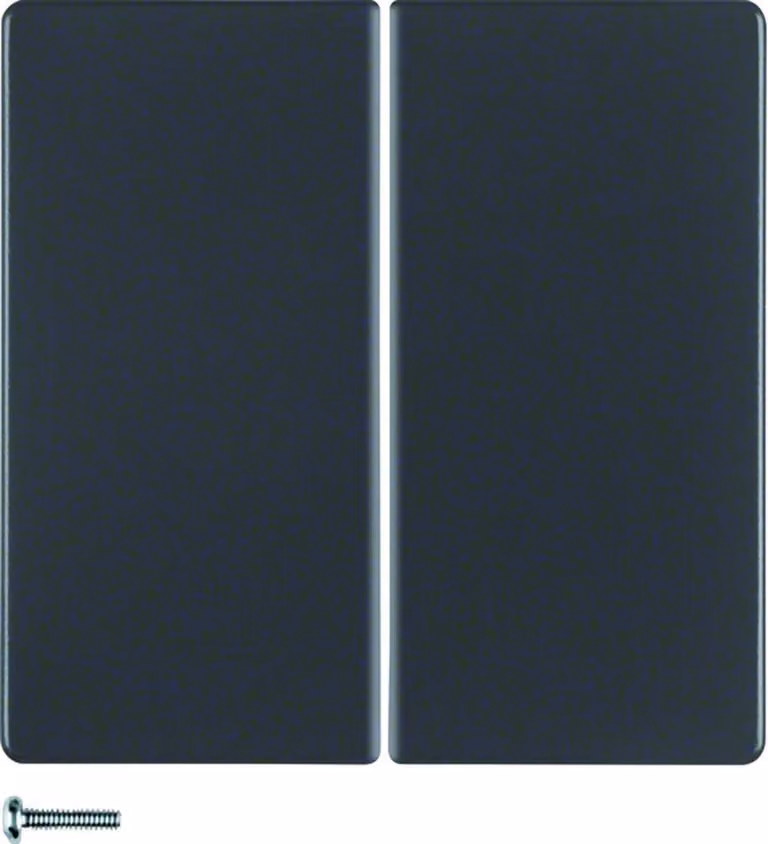 Manopola 2x velluto antracite, laccata - Comando intelligente antracite 85142126