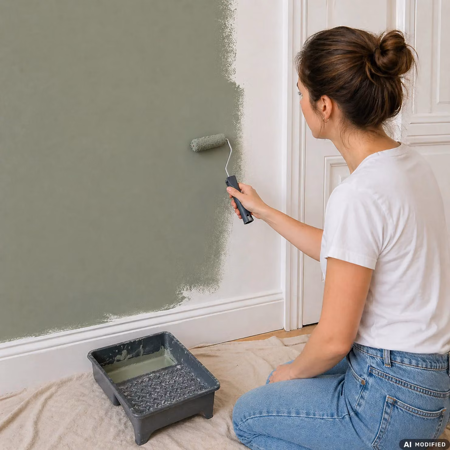Set Pittura Completo DICTROLUX da 9 Pezzi con Rullo, Pennelli e Vaschetta per Idropittura – 2