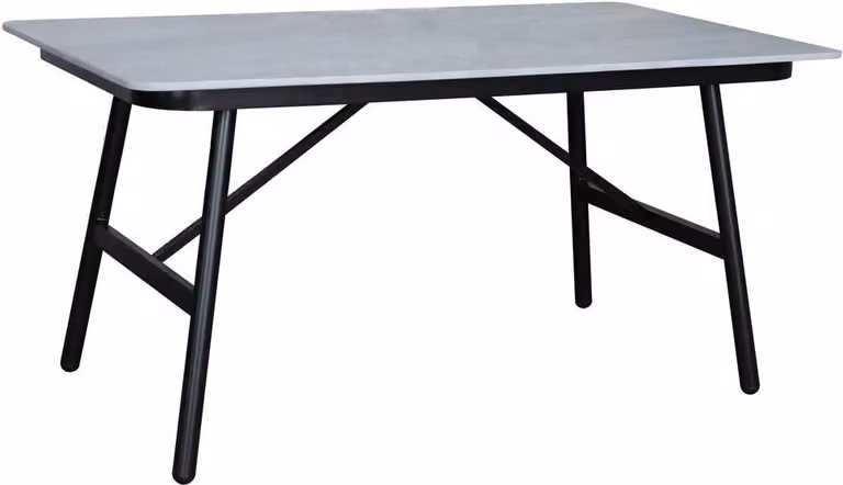 Tavolo da giardino in alluminio Rojaplast EDINBURGH 140 x 80 cm