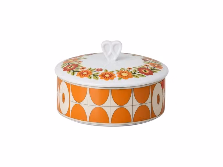 Home Flower Farm Scatola - con Coperchio 11,5 cm