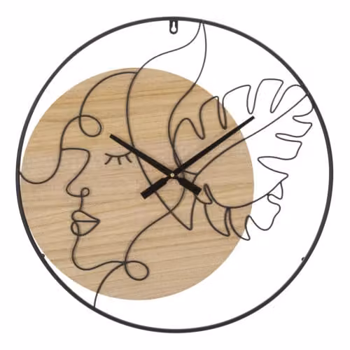 Orologio da muro ELEGANT -B- cm Ø 60X2 Mauro Ferretti