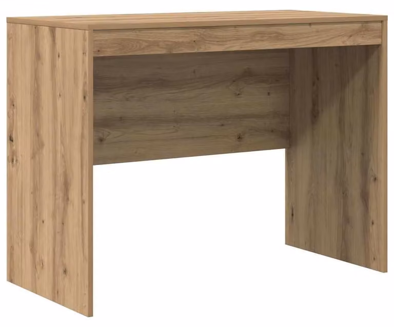 Scrivania in legno di quercia realizzata a mano, dal design moderno