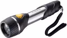 Torcia elettrica multiuso Varta Multi Led F20 con luce LED da 40 lm, colore Nero e Argento
