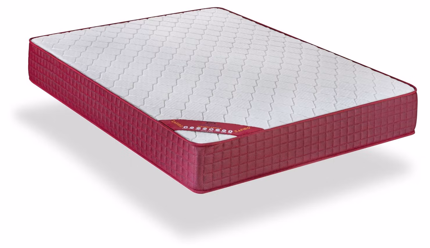 Materasso viscoelastico, dimensioni 80x190 cm, altezza 21 cm, traspirante