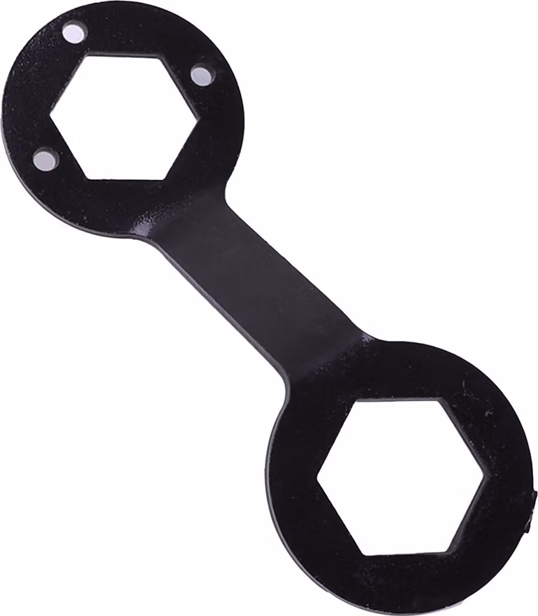 Lavatrice Chiave 5mm Spessore Cromo Vanadio Lega Acciaio Alta Resistenza Lavatrice Smontaggio Chiave Nero