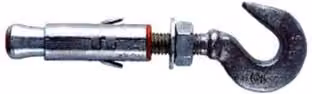 Set di 50 tasselli Fischer in acciaio inossidabile con gancio asola occhio da 7,5 mm