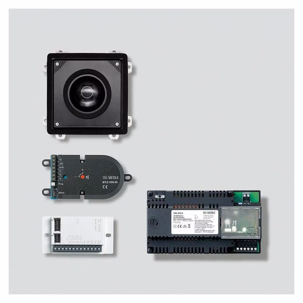 SIEDLE & SÖHNE Siedle EB-Kit Video Basis KIT EV 053-0 per vani citofonici Costruzioni di porte ecc.