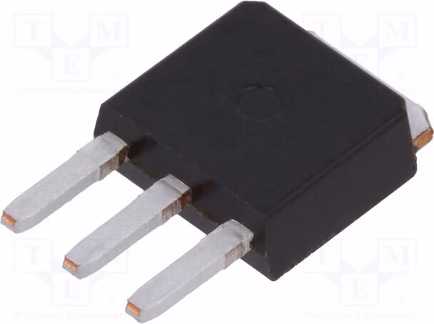 1 x Transistor: P-MOSFET, -30V, unipolare, 45W, -67A, con package TO251A, modello AOI423, transistor a canale P