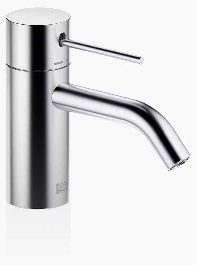 Dornbracht META Mitigeur monocommandé pour lavabos sans vidage, saillie 125mm, bec fixe, 33526662-93, 33526662-93
