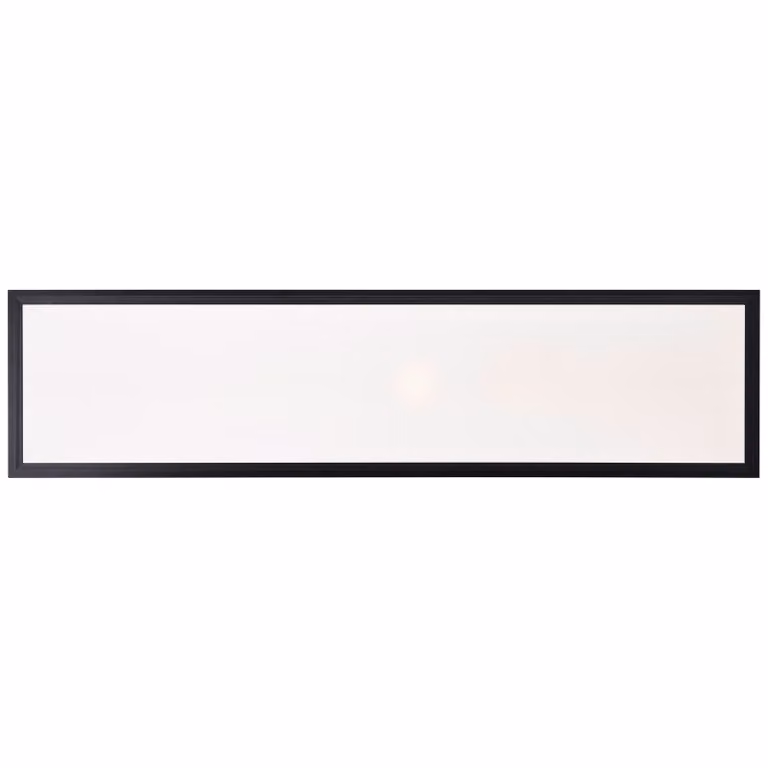 BRE-Light Briston LED pannello a plafone 100x25cm nero 4000K