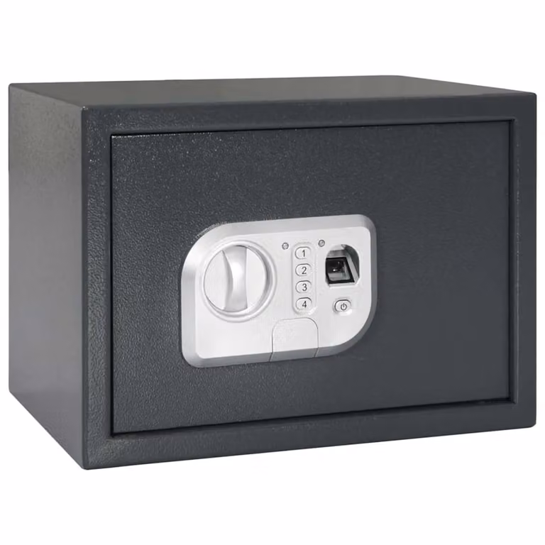 Cassetta di sicurezza digitale vidaXL Grigio antracite L 35 x P 25 x H 25 cm