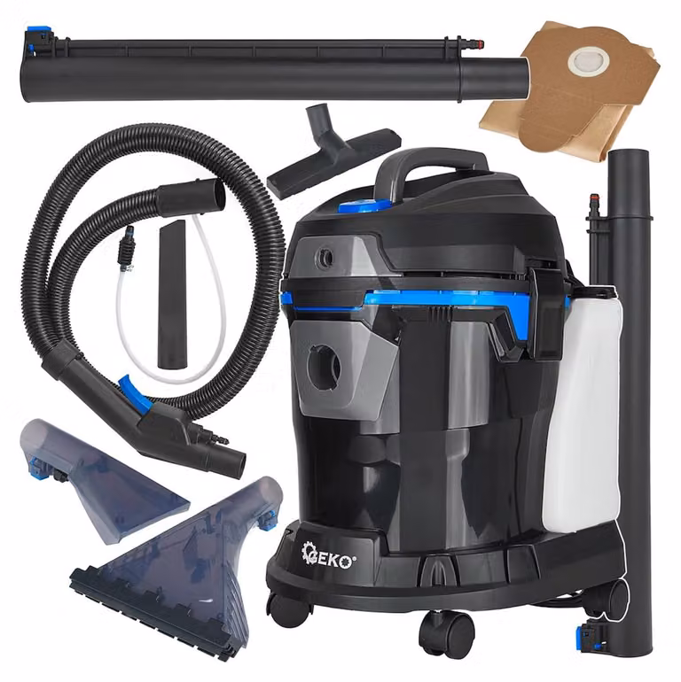 Aspirapolvere solidi e liquidi 1400w 15 litri Geko