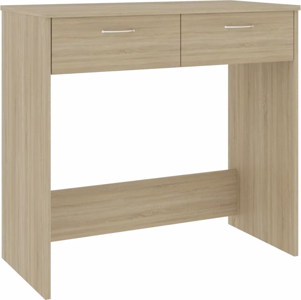 Scrivania Rovere Sonoma 80x40x75 cm in Legno Multistrato