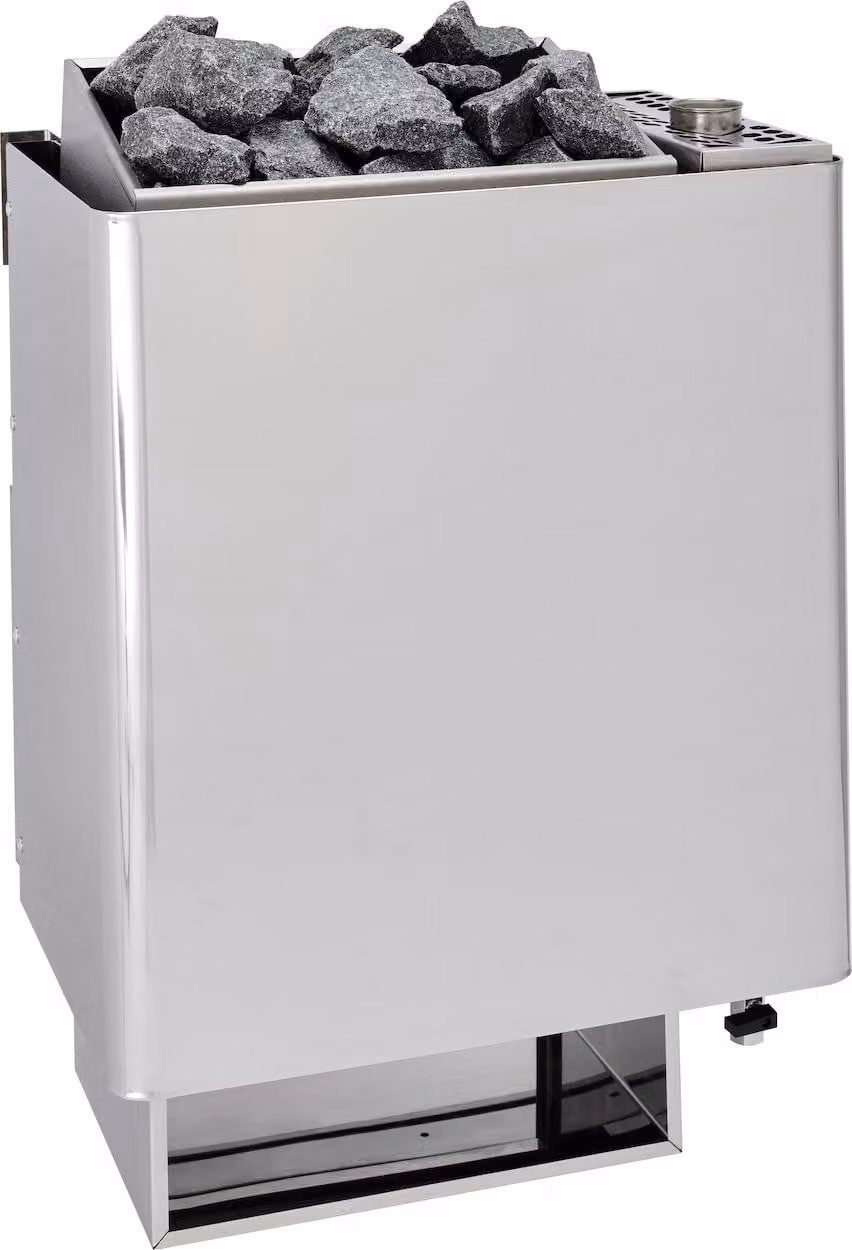Infraworld Durano riscaldatore a vaporizzazione 9 kW Riscaldatore per sauna combinato con pietre da sauna