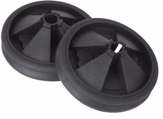 Schizzi in silicone per InSinkErator, confezione da 2 pezzi, 8,7 cm, rimovibili