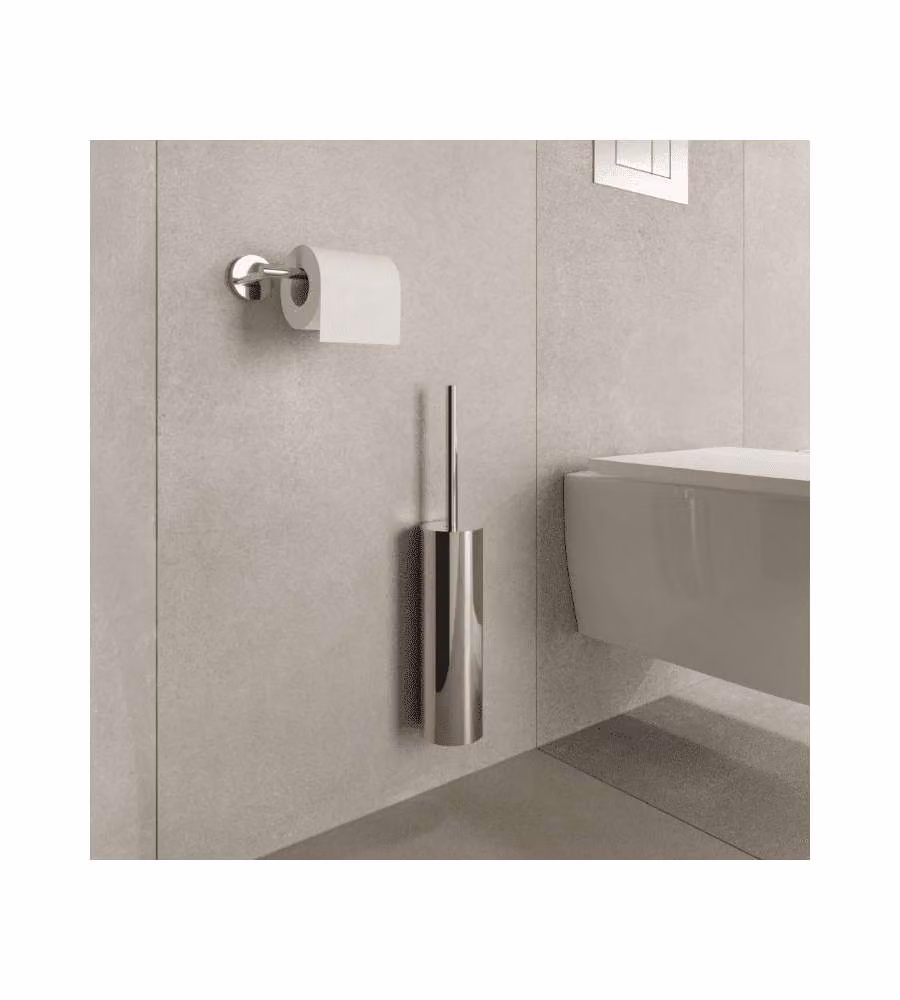 Metaform Porta Rotolo Aperto Inox AISI 304 Lucido 15,7x5x7,5 cm