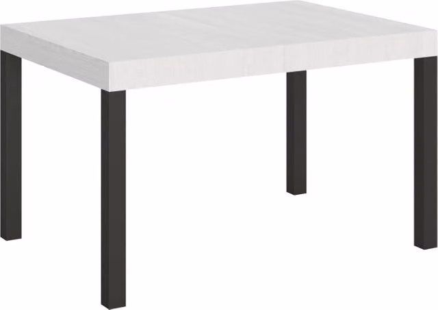 Tavolo Allungabile 140-224x80x77 cm Everyday Bianco Frassino