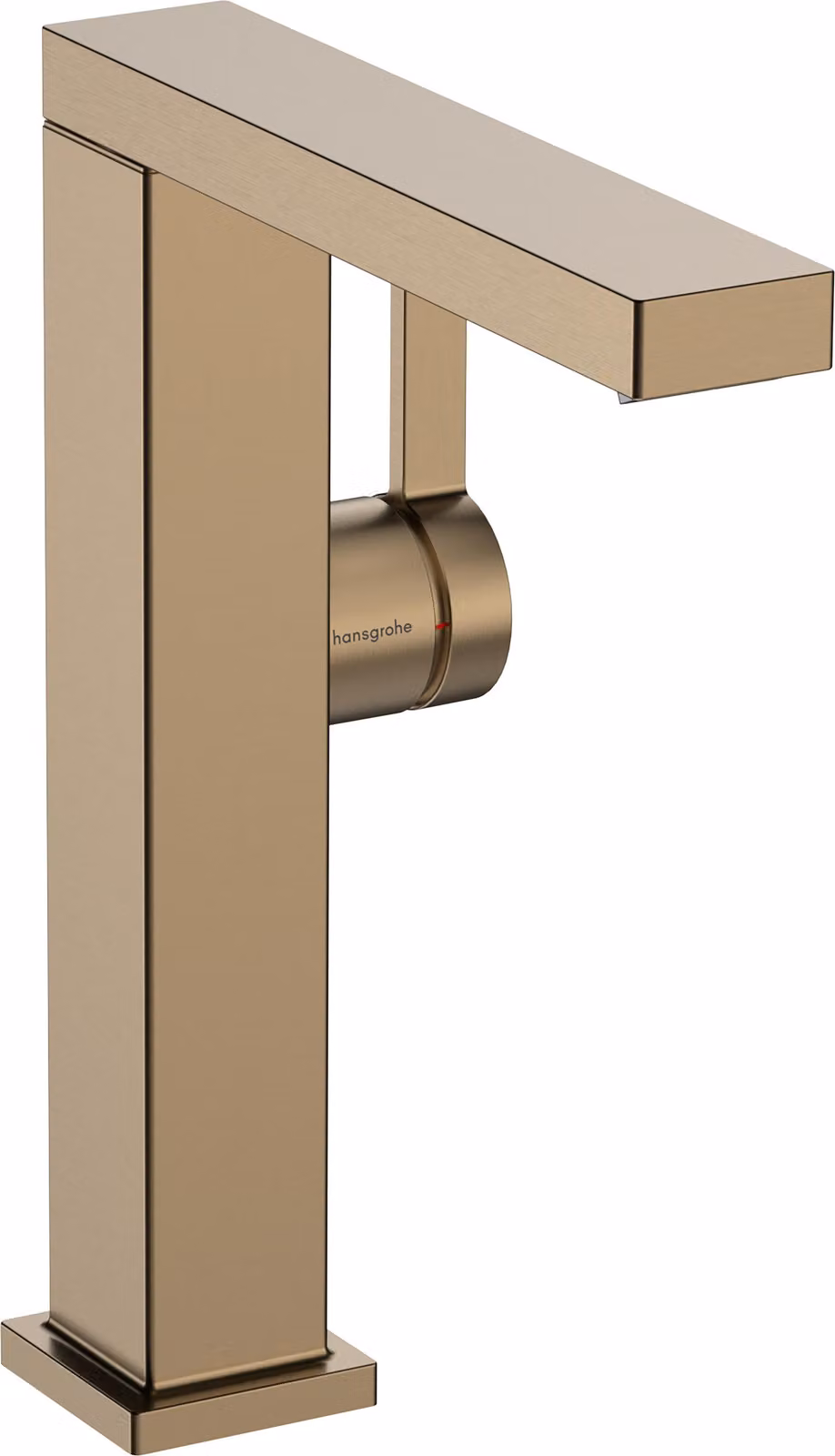 Mitigeur monocommande de lavabo hansgrohe Tecturis E Fine 210, pivotant, portée 157 mm, avec vidage PUSH, CoolStart, 73063140, 73063140